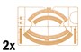 68003  архитектура  THE COLOSSEUM : WORLD ARCHITECTURE  (1:500) 8001283680035