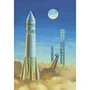 14450  космос  Ракетоноситель Спутник (1:144) 4620748780116