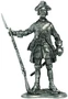 026 R  миниатюра  Русский фузелер армейского пехотного полка, 1732-42 2000000095158