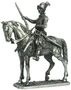 091 M  миниатюра  Европейский конный стрелок, 17 век. 2000000114552