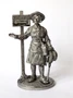 WW2-35  миниатюра  Девушка-инструктор МПВО с ручной сиреной, 1941-44гг. СССР 2000000114262