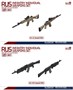 2011  наборы для диорам  RUS Infantry individual weapons set  (1:35) 6974715830303