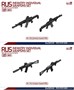 2011  наборы для диорам  RUS Infantry individual weapons set  (1:35) 6974715830303