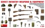 35102  наборы для диорам  SOVIET INFANTRY WEAPONS & EQUIPMENT  (1:35) 4820041102930