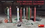 35618  наборы для диорам  HIGH PRESSURE CYLINDERS w/WELDING EQUIPMENT  (1:35) 4820183312907