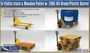 35GM0034  наборы для диорам 5t Pallet Truck & Wooden Pallet 200L Oil Drum and Plastic Barrel (1:35) 4892667350347