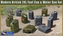 35GM0079  наборы для диорам  Modern British 20L Fuel Can & Water Can Set  (1:35) 4892667350798