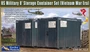 35GM0112  наборы для диорам  US Military 8' Storage Container Set Vietnam War Era  (1:35) 4892667351122