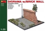 36055  наборы для диорам  DIORAMA w/BRICK WALL  (1:35) 4820041102879