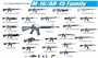 3801  наборы для диорам  M-16 / AR-15 Family  (1:35) 89195838018
