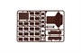 6030  наборы для диорам  BATTLEFIELD ACCESSORIES SET (1:72) 8001283860307
