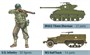 6116  наборы для диорам  OPERATION COBRA 1944 - BATTLE SET  (1:72) 8001283061162