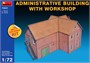 72021  наборы для диорам  ADMINISTRATIVE BUILDING WITH WORKSHOP  (1:72) 2000002059752