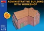 72021  наборы для диорам  ADMINISTRATIVE BUILDING WITH WORKSHOP  (1:72) 2000002059752