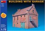 72031  наборы для диорам  BUILDING WITH GARAGE  (1:72) 2000002059790