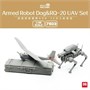 7503  наборы для диорам  Armed Robot Dog & RQ-20 UAV Set 3D printed  (1:35) 6974715830167