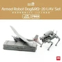 7503  наборы для диорам  Armed Robot Dog & RQ-20 UAV Set 3D printed  (1:35) 6974715830167