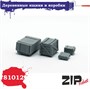 81012  наборы для диорам  Деревянные ящики и коробки  (1:35) 4678599338499