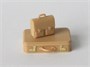AB3521  наборы для диорам  WWII Civilian Suitcase with Umbrella Set  (1:35) 4544032671815