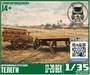 DMS-35084  наборы для диорам  Деревянные русские телеги  (1:35) 2000002055655