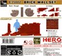E35002  наборы для диорам  Brick Wall Set (60pcs)  (1:35) 4710205350027