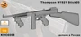 KMC6008  наборы для диорам  Томпсон М1921 stick 20  (1:6) 2000002186755