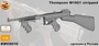 KMC6010  наборы для диорам  Томпсон М1921 stripped  (1:6) 2000002186779