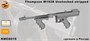 KMC6015  наборы для диорам  Томпсон М1928 Unstoked stripped  (1:6) 2000002186823