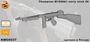 KMC6037  наборы для диорам  Томпсон М1928A1 early stick 20  (1:6) 2000002187042
