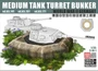 LM-35016  наборы для диорам  Medium Tank Turret Bunker Sd.Kfz.141, Sd.Kfz.161, Sd.Kfz.171  (1:35) 2000002153825