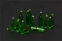 SPS-011  дополнения из пластика  Beer Bottles for Vehicle/Diorama 4 Types  (1:35) 4897038550333