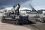 00208  техника и вооружение  Morser Karl-Gerat 040/041 on railway transport carrier  (1:35) 6922803602080