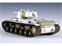 00359  техника и вооружение  КВ-1 модель 1942 г. c тяж. башней (1:35) 9580208003597