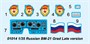 01014  техника и вооружение  Russian BM-21 Hail MRL -Late  (1:35) 9580208010144
