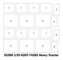 01090  техника и вооружение  KZKT-74282 Heavy Tractor  (1:35) 9580208010908