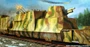 01511  техника и вооружение  Вагон  German Kanonen und Flakwagen  (1:35) 9580208015118