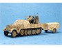 01524  техника и вооружение  ЗСУ  2cm Flakvierling 38 (Sd.Kfz.7/1 late)  (1:35) 9580208015248