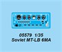 05579  техника и вооружение  БТР советский  МТ-ЛБ 6МА  (1:35) 9580208055794
