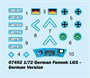 07402  техника и вооружение  German Fennek LGS - German Version  (1:72) 9580208074023