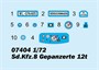 07404  техника и вооружение  Sd.Kfz.8 Gepanzerte 12t  (1:72) 9580208074047