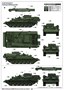09554  техника и вооружение  Russian BREM-1M Armoured Recovery Vehicle  (1:35) 9580208095547