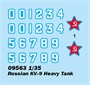 09563  техника и вооружение  Russian KV-9 Heavy Tank  (1:35) 9580208095639