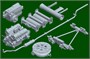 09575  техника и вооружение  Schwerer Zugkraftwagen 18 t Sd.Kfz.9 Artillery Version  (1:35) 9580208095752
