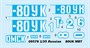 09578  техника и вооружение  Russian Танк-80UK MBT  (1:35) 9580208095783