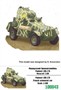 100043  техника и вооружение  Panhard 165-175 French armoured car  (1:100) 2000000217963