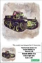 100056  техника и вооружение  Renault AMR35 ZT1a French light tank  (1:100) 2000000218014