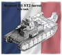 100062  техника и вооружение  Французский лёгкий танк Renault D1 с башней ST2  (1:100) 2000000187631