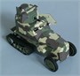 100069  техника и вооружение  Wz.28 late Polish armoured car  (1:100) 2000000218106