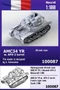 100087  техника и вооружение  AMC34 YR w. APX-2 turret  (1:100) 2000000218250