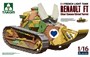 1001  техника и вооружение  RENAULT FT-17  (1:16) 4897051420019